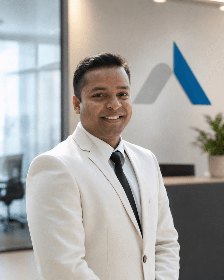 Professional portrait of Bipul Das, Student Visa and Pathway Specialist at Arch Immigration